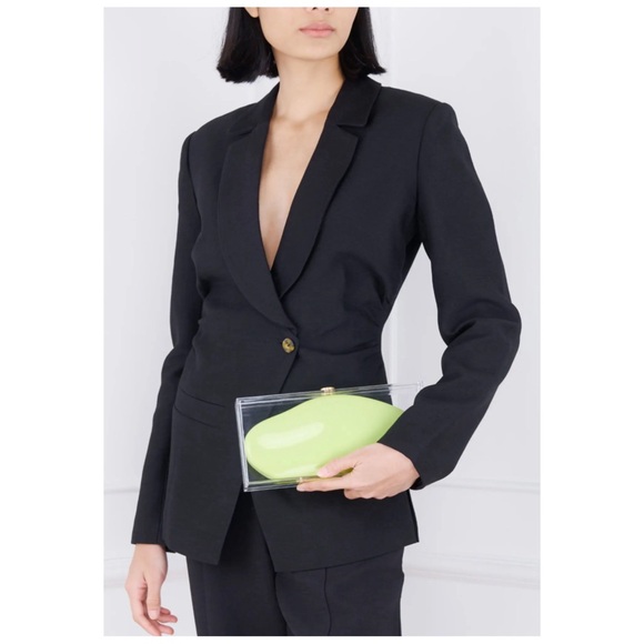 •KEEPSAKE the LABEL• Black Vanna Fitted Long Sleeve Blazer Size US 8 Career - Picture 1 of 13
